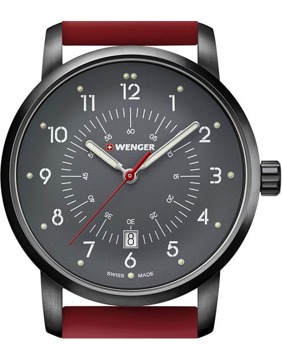 Wenger Avenue 01.1641.117 , наручные мужские часы фото под углом